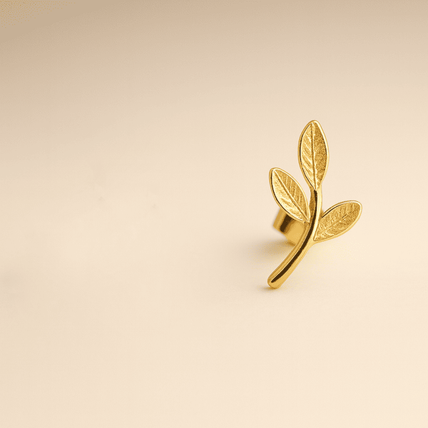 Boucles d'oreilles Feuille de Grâce