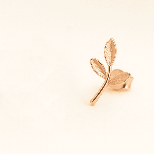 Boucles d'oreilles Feuille de Grâce