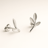 Boucles d'oreilles Feuille de Grâce