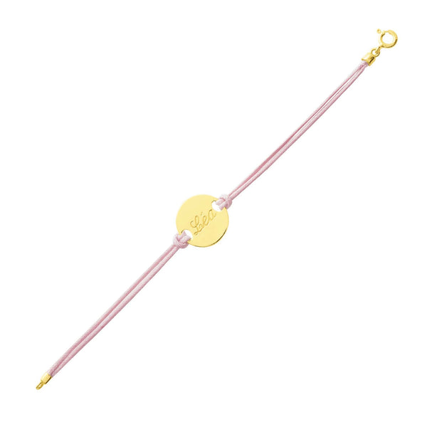 Bracelet de Naissance Or Blanc 18 Carats/ Or 18 Carats