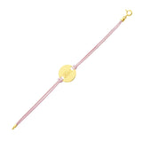 Bracelet de Naissance Or Blanc 18 Carats/ Or 18 Carats